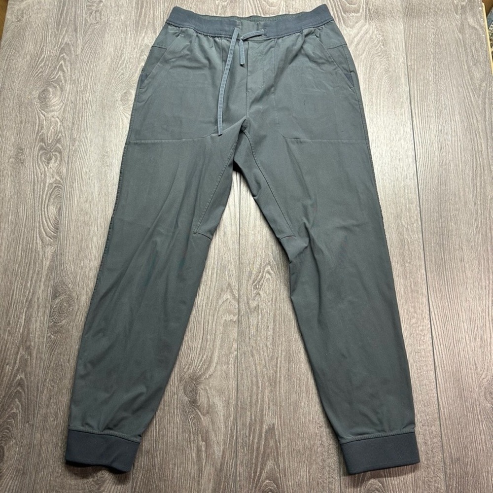 Lululemon ABC Jogger Mens Large 30 x 29 Dark Gray Warpstreme Stretch Pants Gym